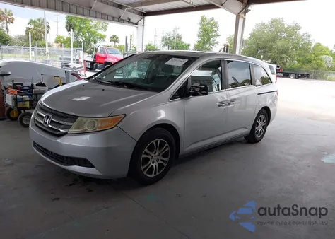 2012 Honda Odyssey Ex-L from USA, damaged, VIN 5FNRL5H68CB135611